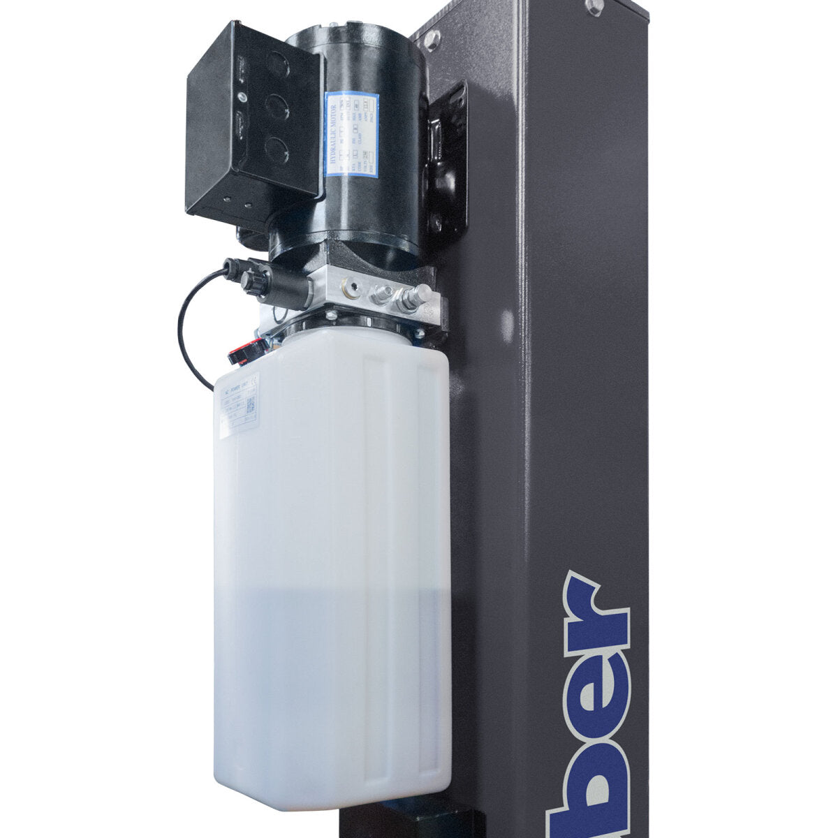 Weber 1-Post Car Lift 1000 kg – Complete Package incl. Oil & Anchors
