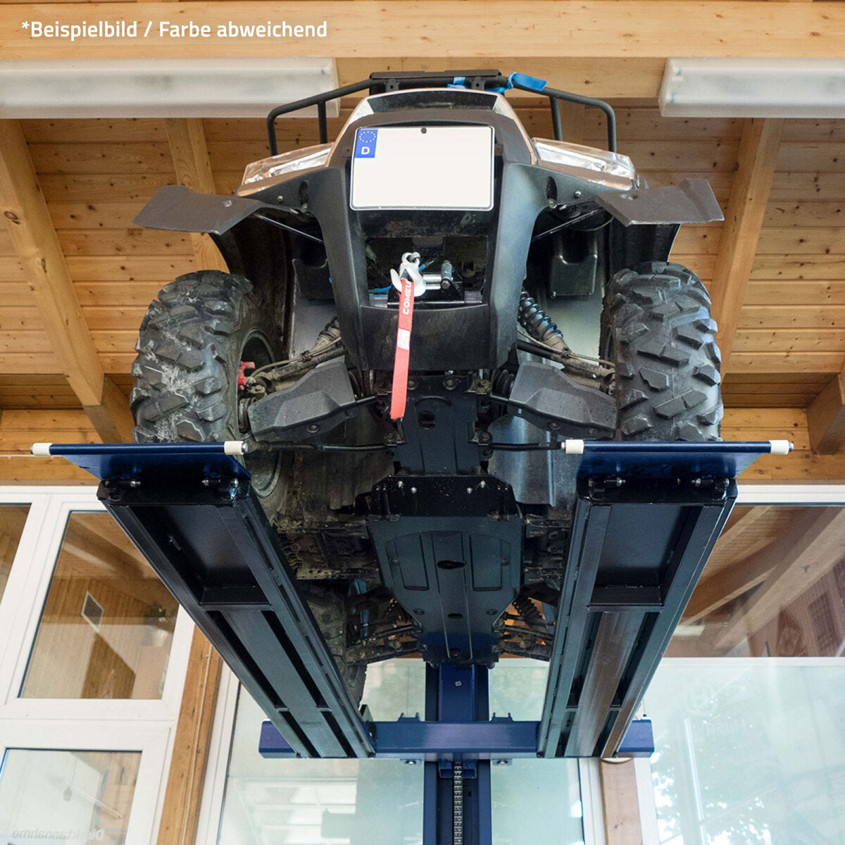 Weber 1-Post Car Lift 1000 kg – Complete Package incl. Oil & Anchors
