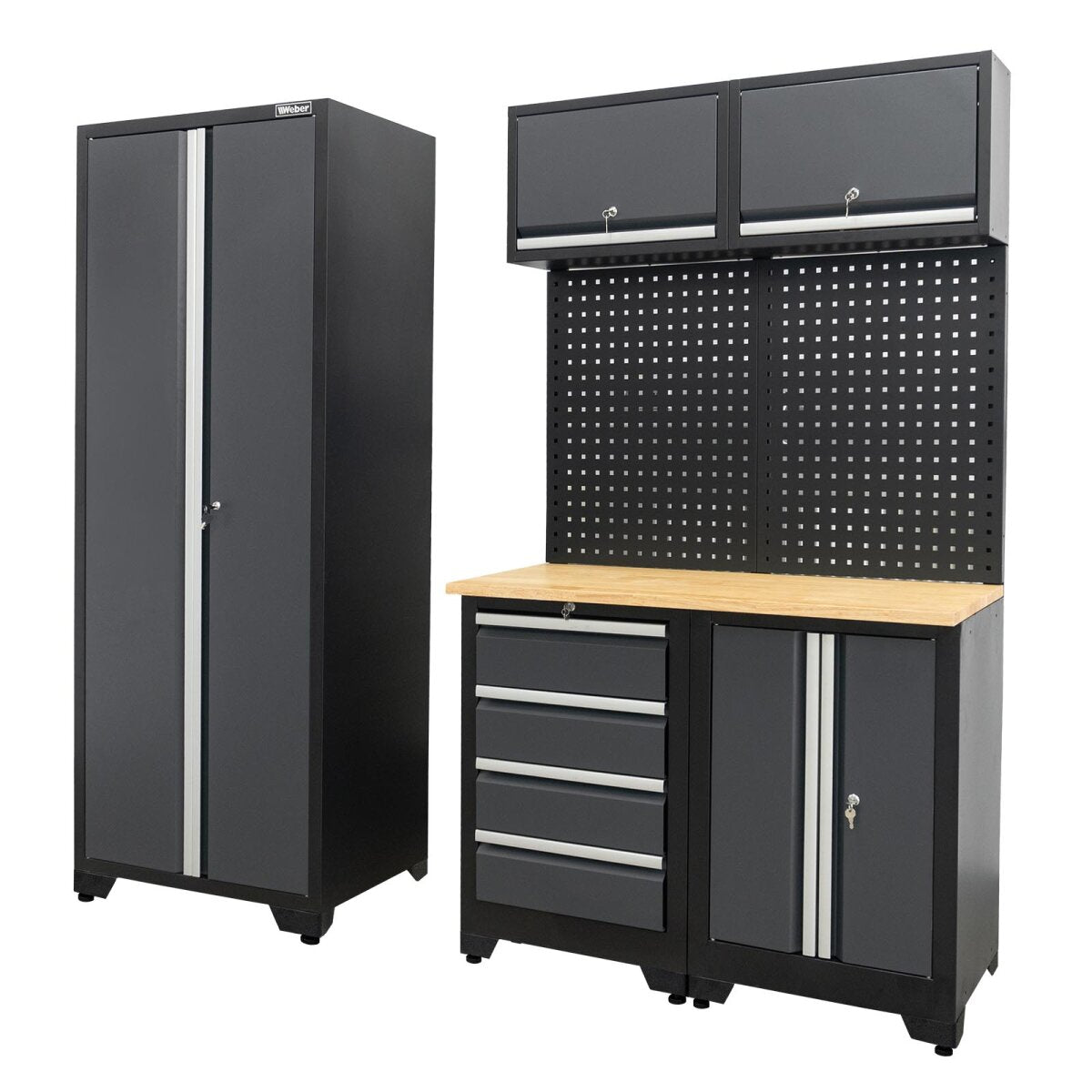Weber Workshop Cabinet System 450 8 pcs - Complete Storage Solution