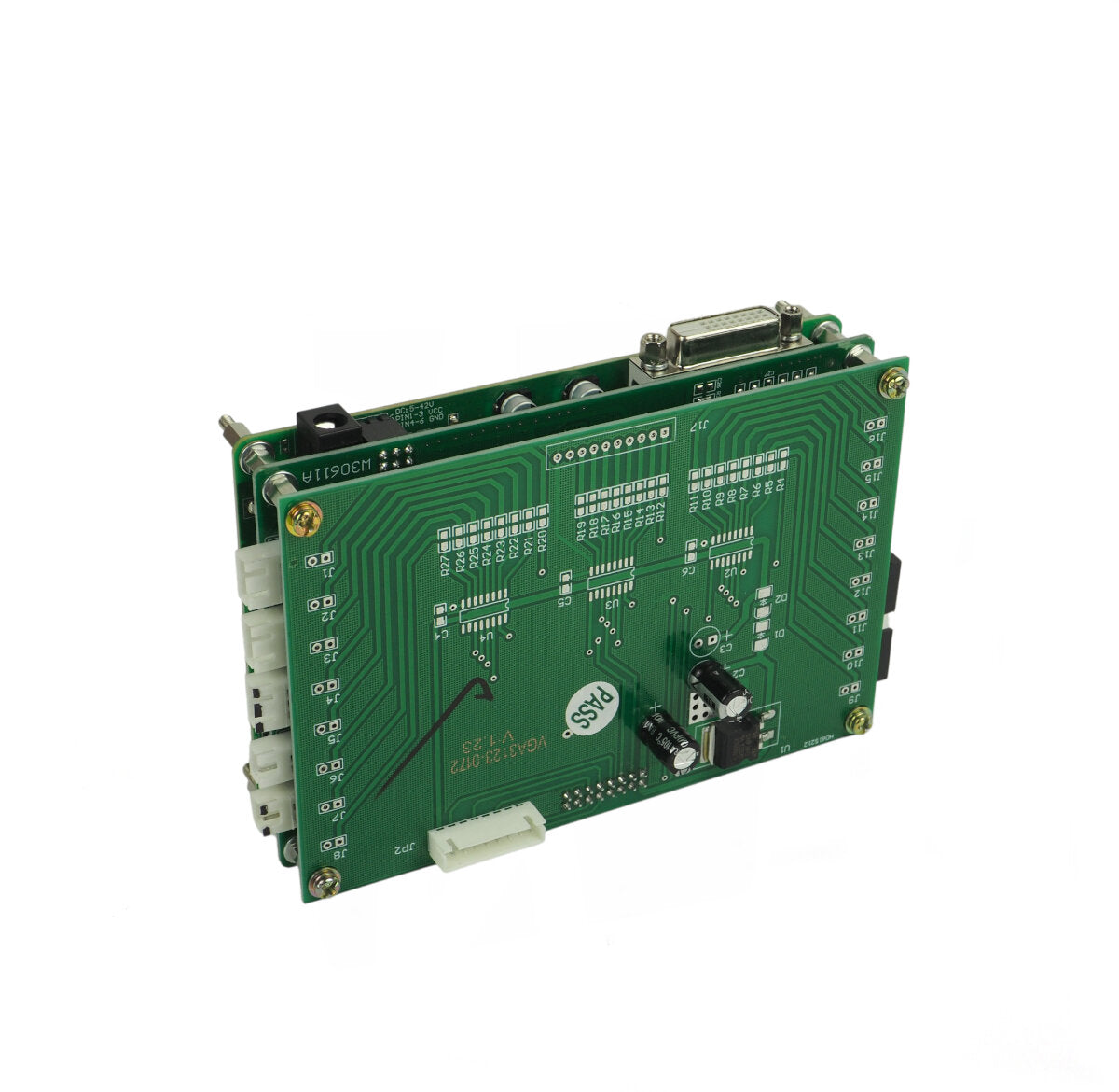 CPU/VGA board complete. Precision 3D (3 layers) Rev. 1.22/1.23