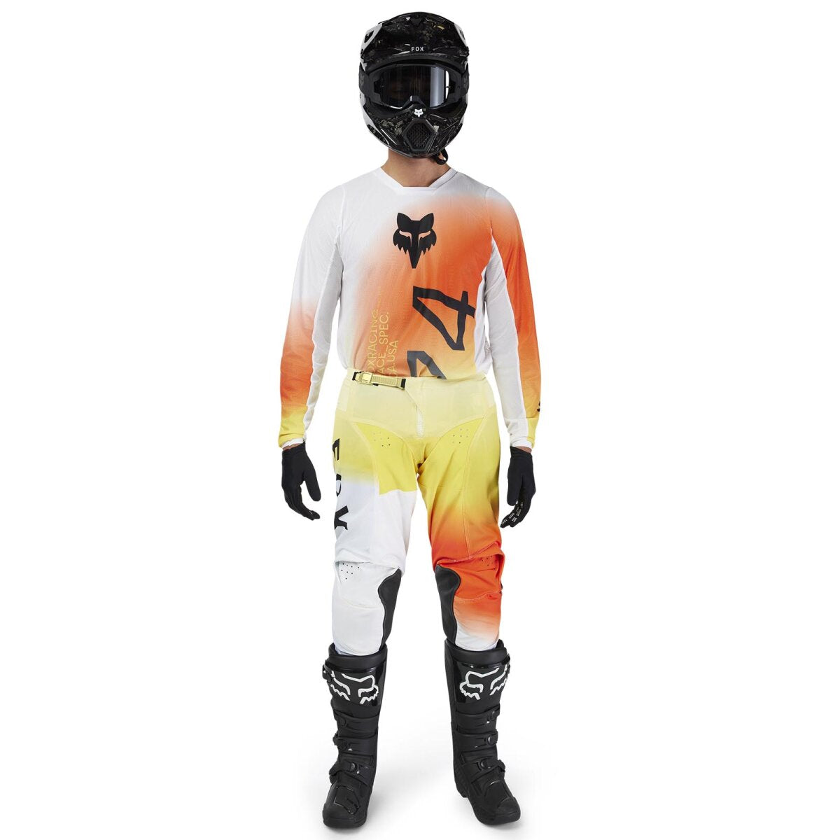 FOX 180 AIR HAZE Combo hvid