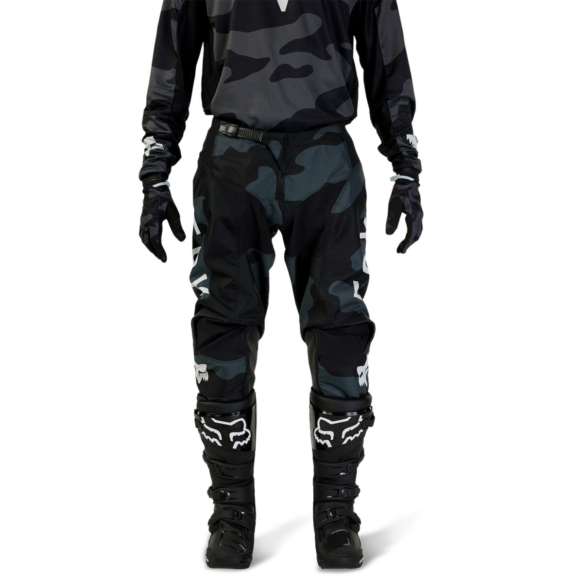 FOX 180 BNKR trousers black/camouflage