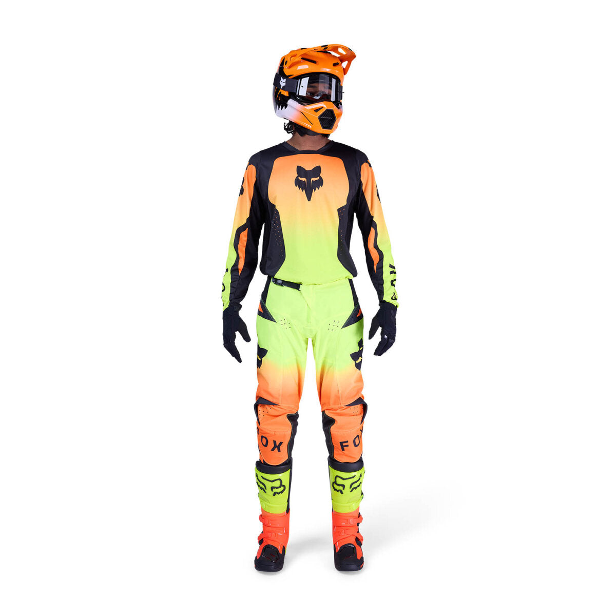 FOX 180 Shield Combo gul/orange