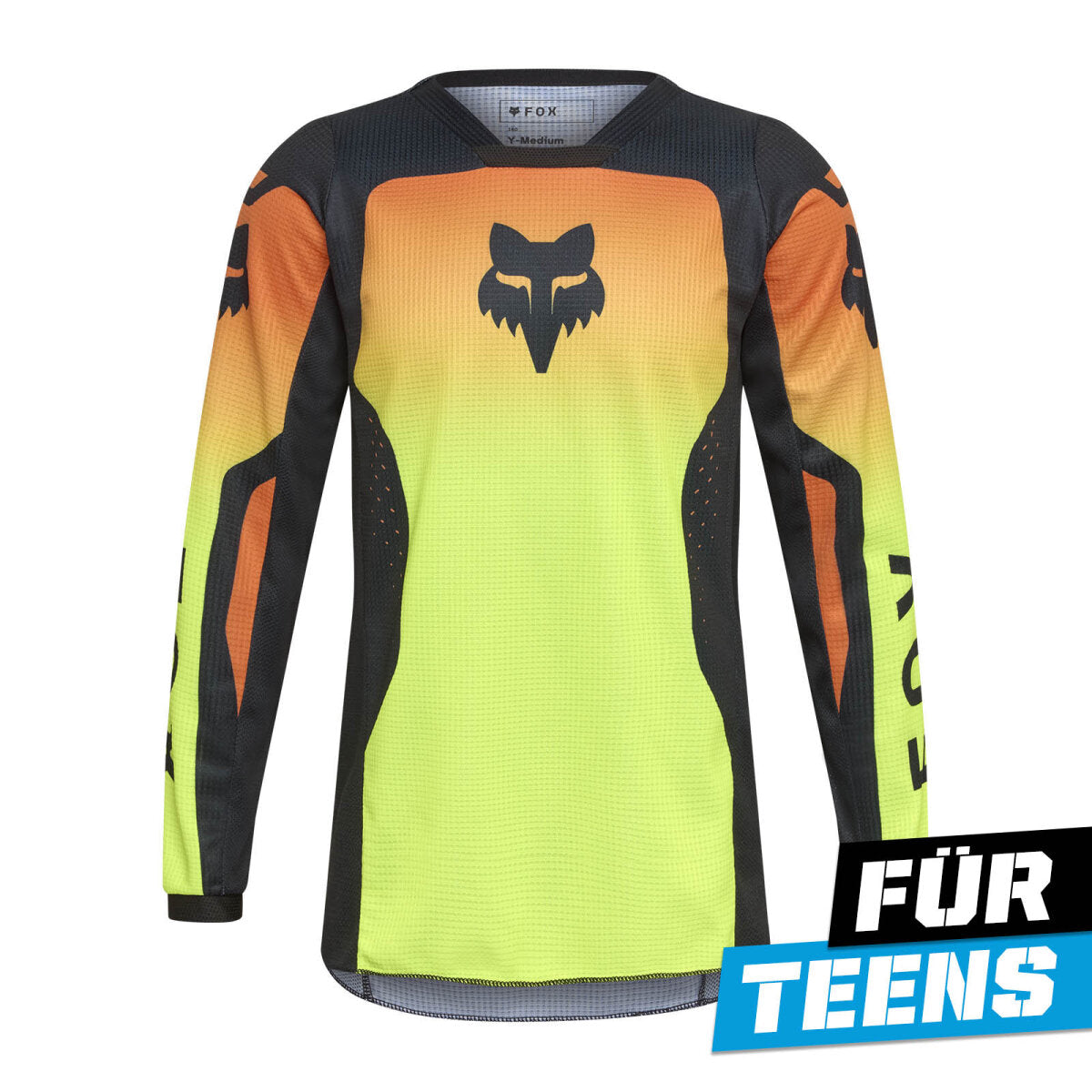 FOX 180 Shield Combo Teens yellow/orange