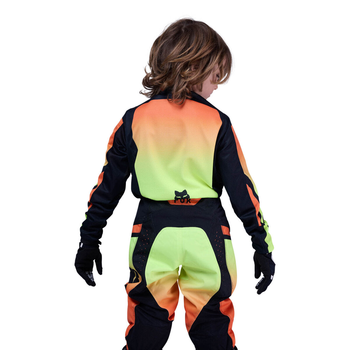 FOX 180 Shield Combo Teens yellow/orange