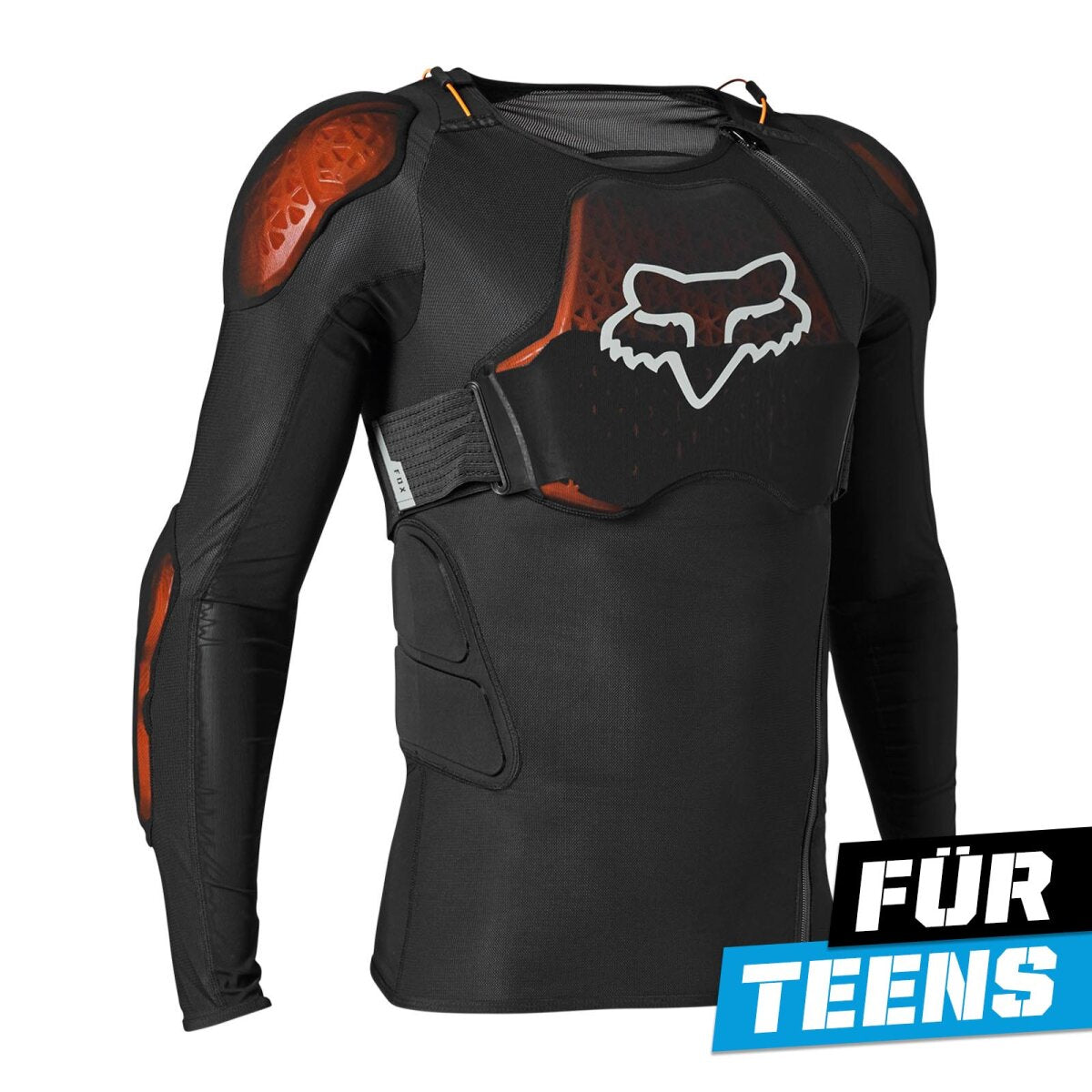 FOX Baseframe Pro D3O® Beskyttelsesjakke til Teenagere Sort