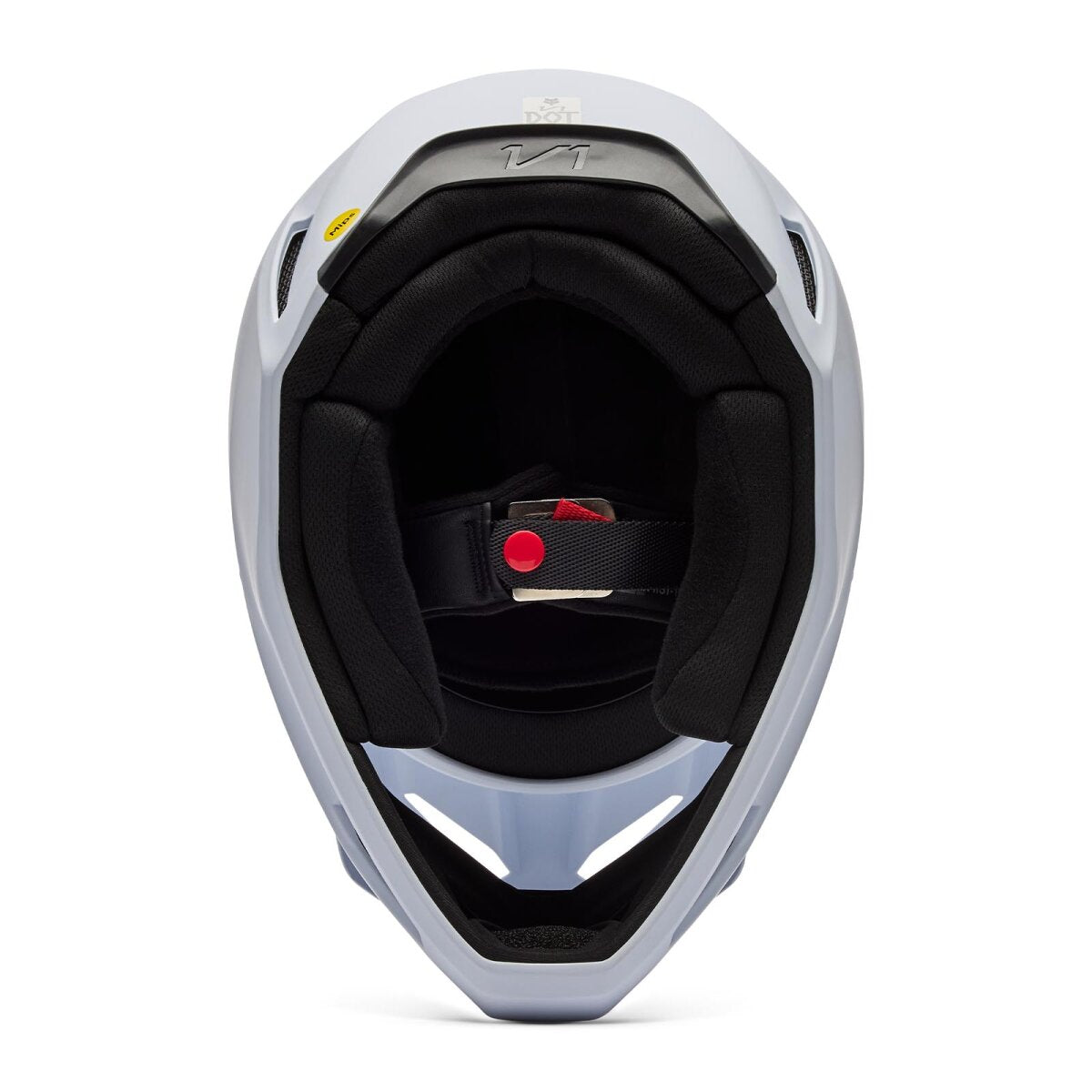 FOX V1 Matte Helmet Teens white