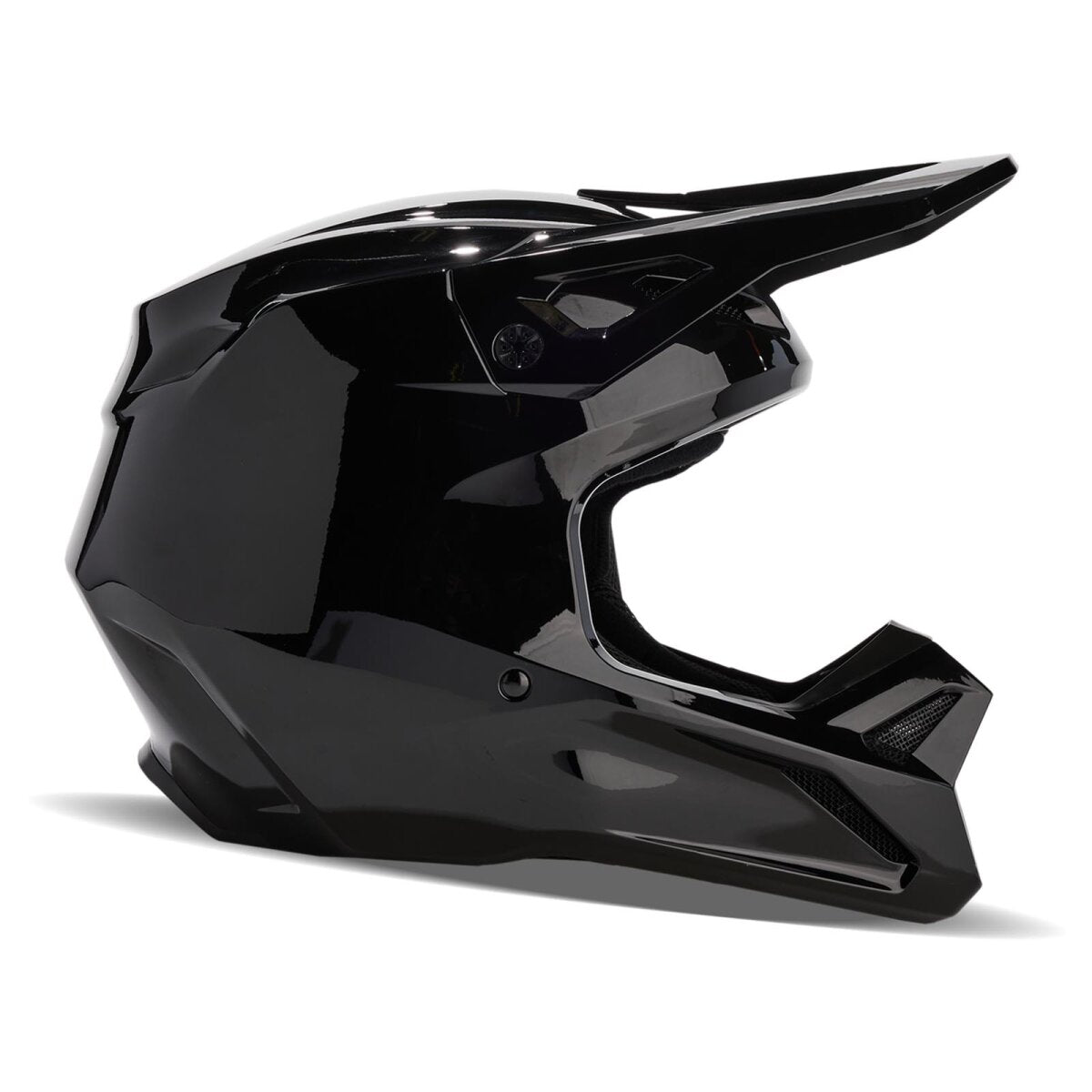 FOX V1 Solid hjelm sort