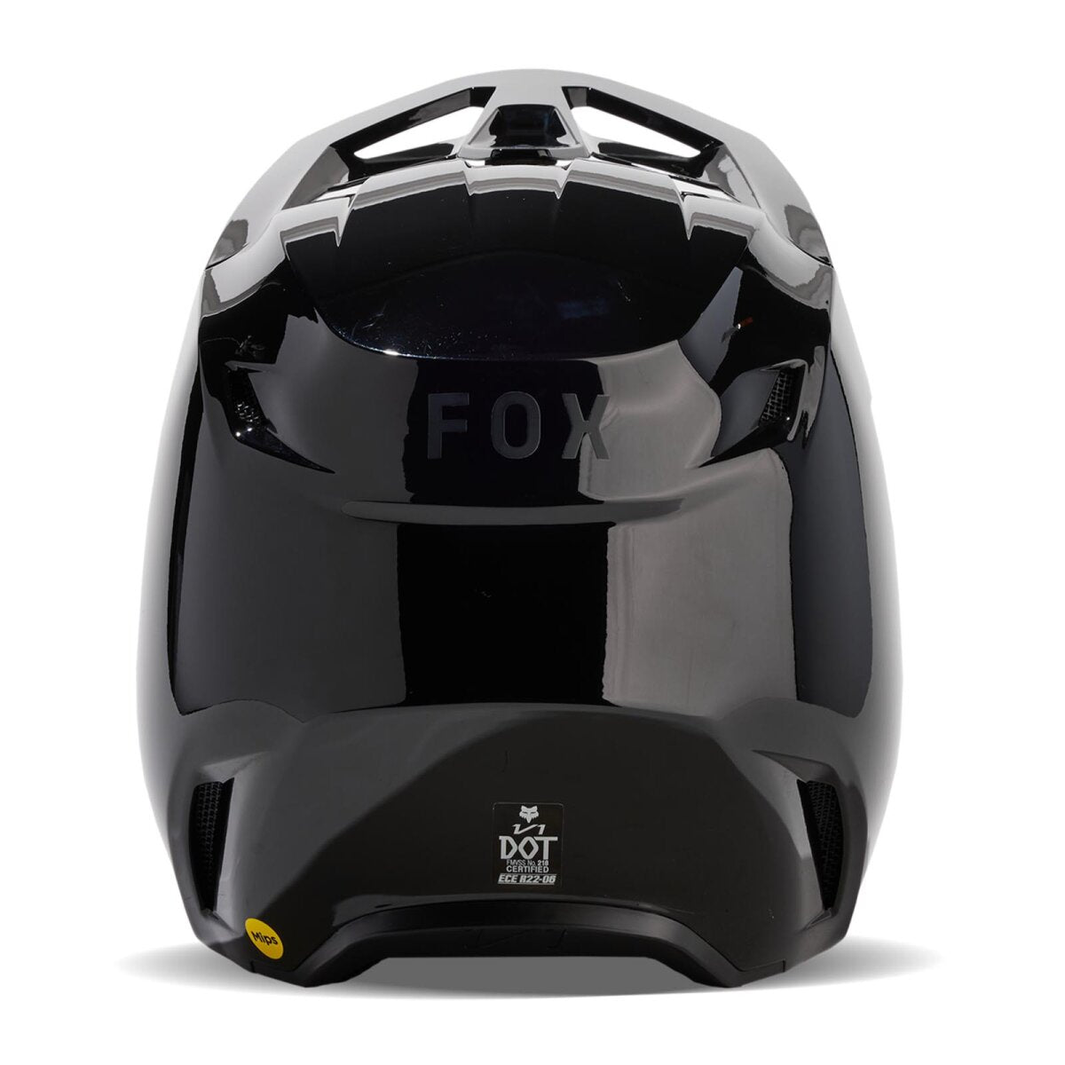 FOX V1 Solid hjelm sort