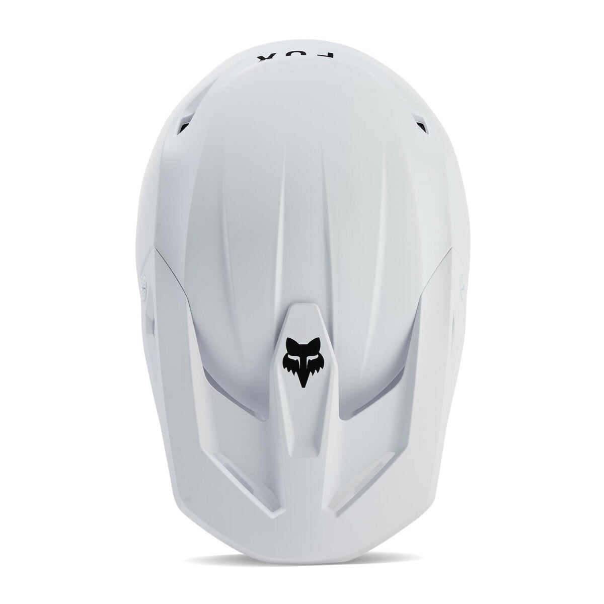 FOX V1 Solid hjelm hvid
