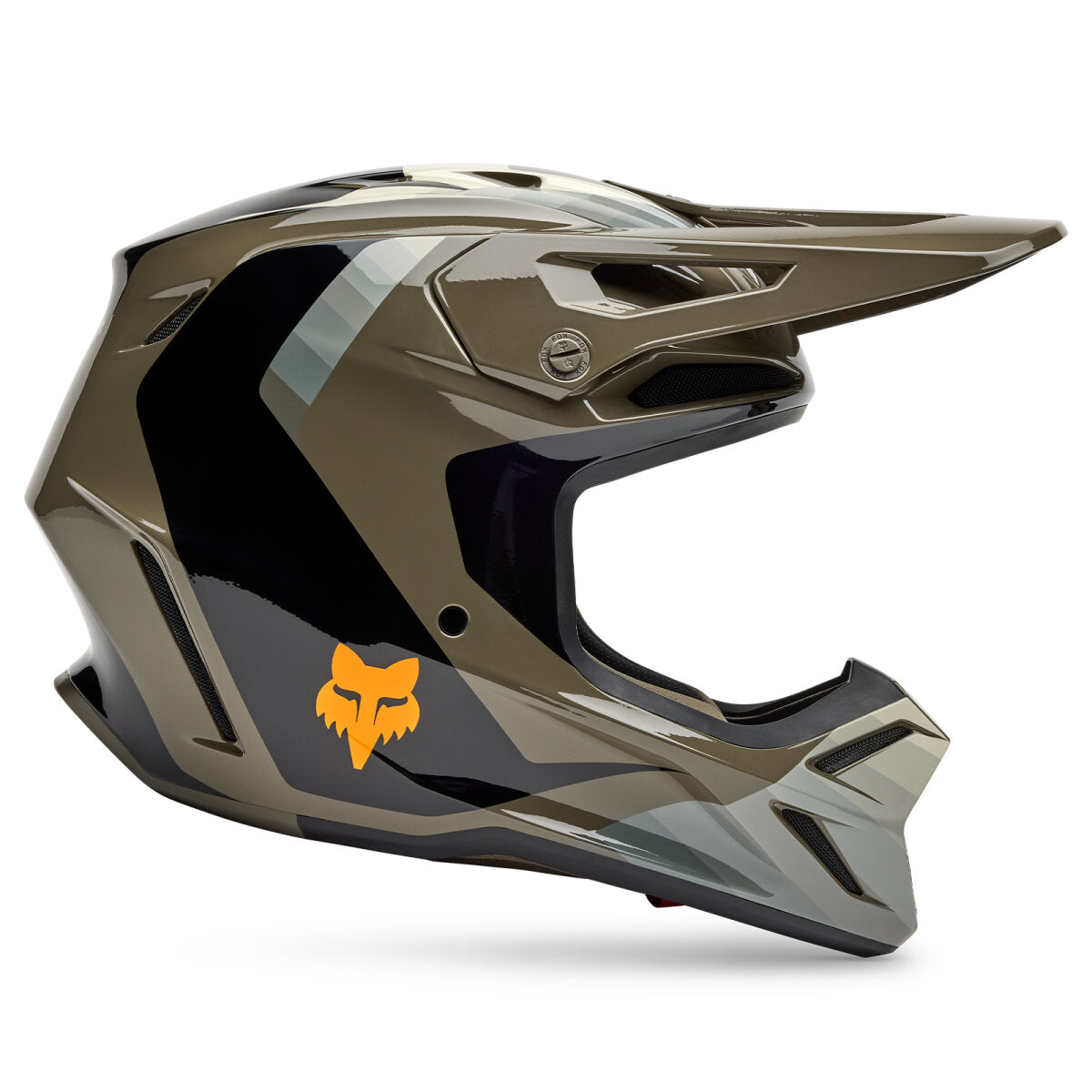 FOX V3 Fade hjelm brun/sort