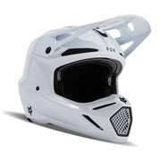 FOX V3 RS Solid Carbon hjelm hvid
