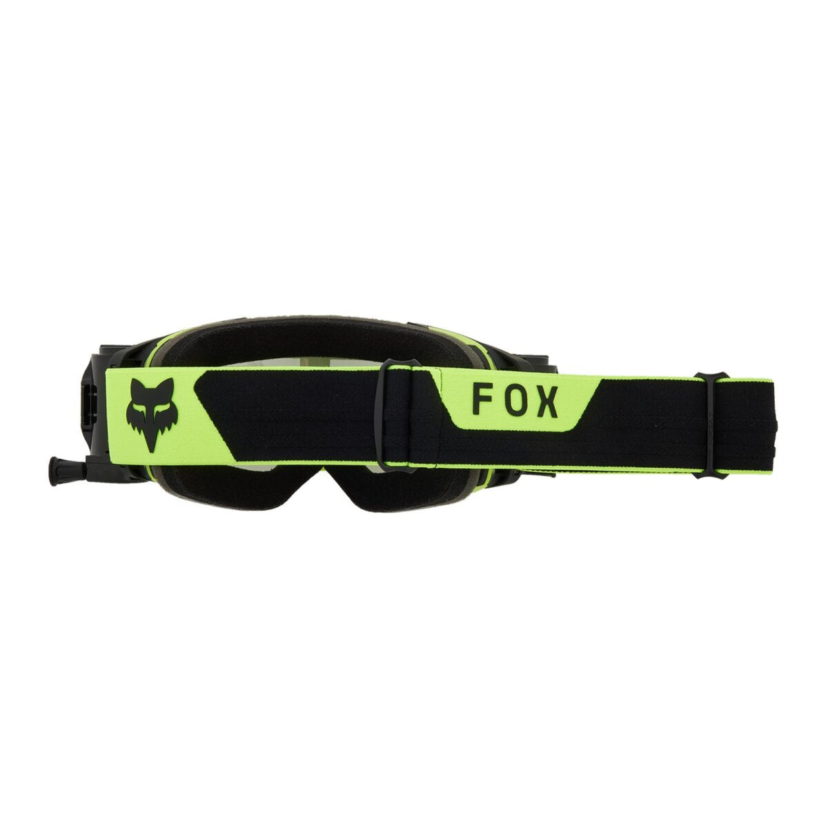 FOX Vue Roll Off goggles sort/gul