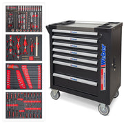 Weber Workshop Trolley 230 pcs - Mobile Tool Cabinet Complete Set