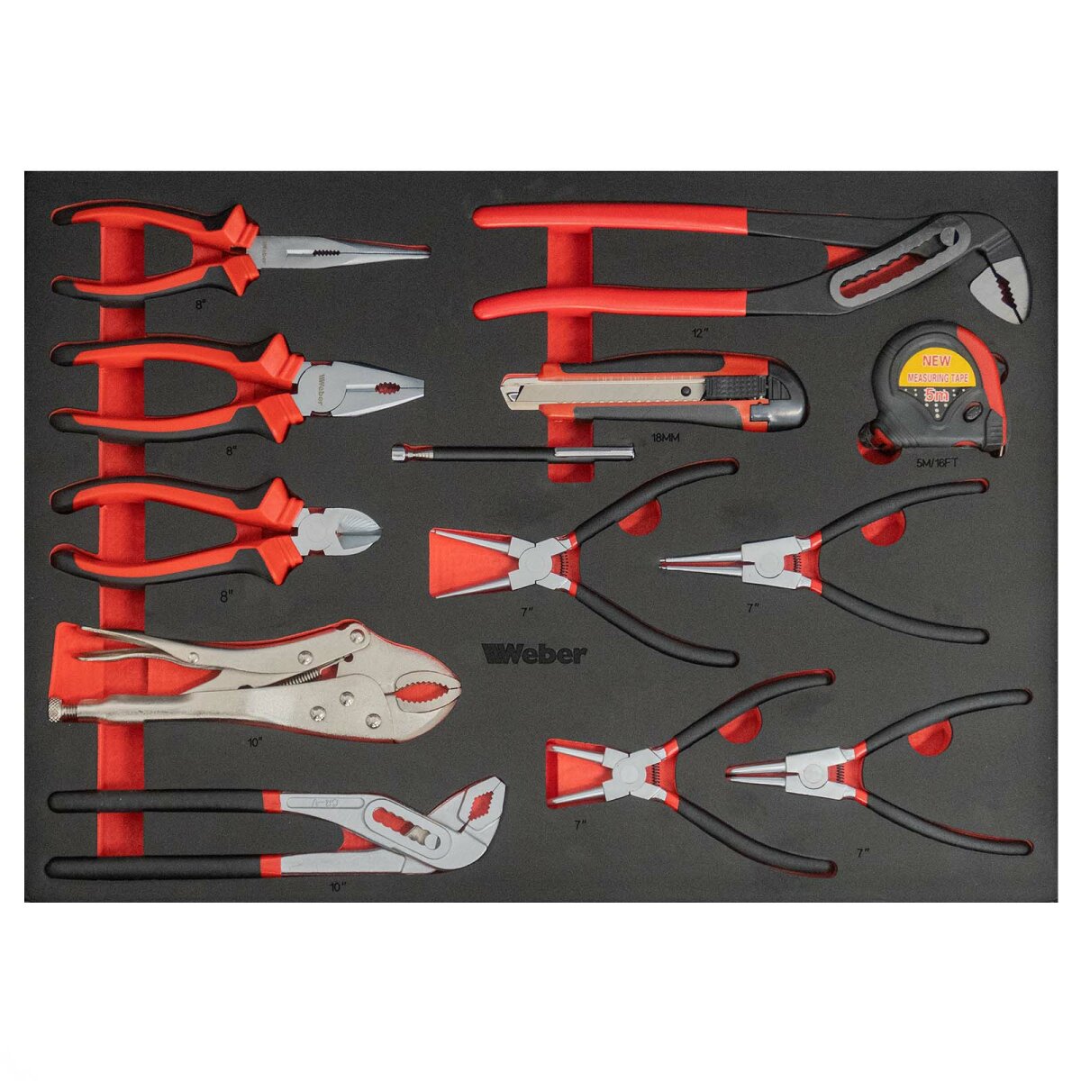 Weber Workshop Trolley 300 pcs Lockable - Professional Tool Cabinet