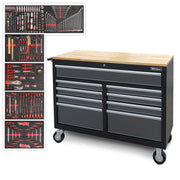 Weber Workshop Trolley 298 pcs with Worktop - Complete Workshop Station