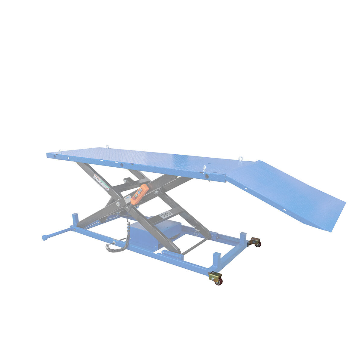 Mobile kit for Weber Expert MC-1000 and MC-1000E motorcycle lifts
