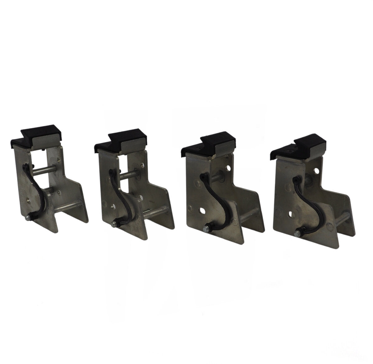 Motorcycle clamping jaws for balloon Tires on quads and bikes (set)