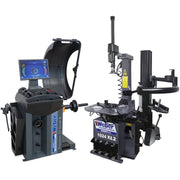 Car Tire Changer Weber 1024-XL-2HP and Wheel Balancer Weber Precision-3D Sonar III