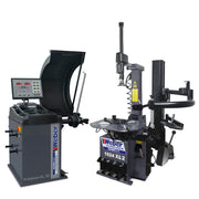 Car Tire Changer Weber 1024-XL-2HP and Wheel Balancer Weber Precision-XL 3D