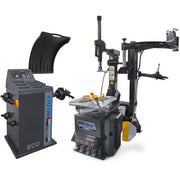 Weber Tire Machine H-1024 + Wheel Balancer ECO - Complete Package incl. Assist Arm