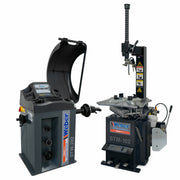 Car Tire Changer Weber STM-102 and Wheel Balancer Weber STW-202