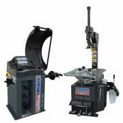 Weber Tire Machine 1228 Monster HP + Wheel Balancer Precision - Premium Package