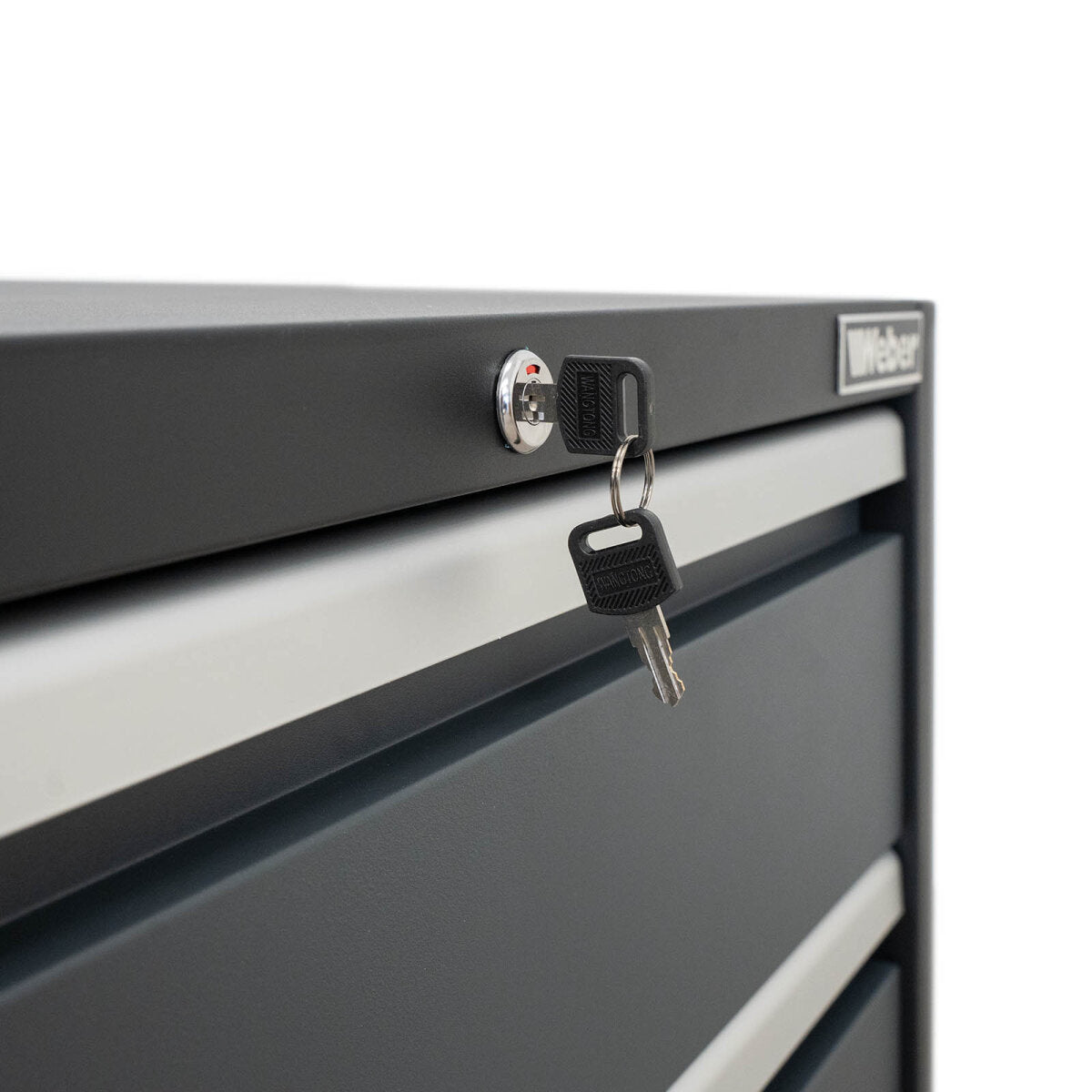 Professional Tool Cabinet series 610 with 4 drawers, gray