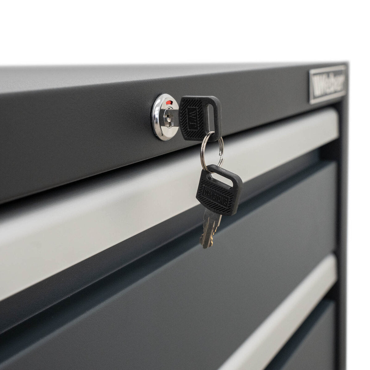 Professional Tool Cabinet series 610 with 5 drawers, gray