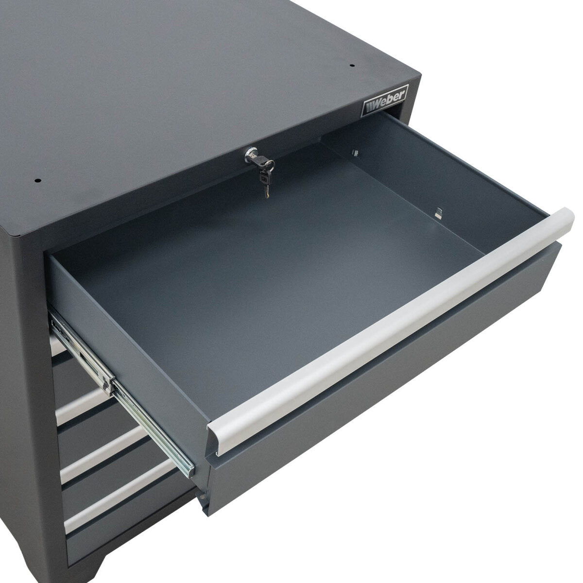 Professional Tool Cabinet series 610 with 5 drawers, gray