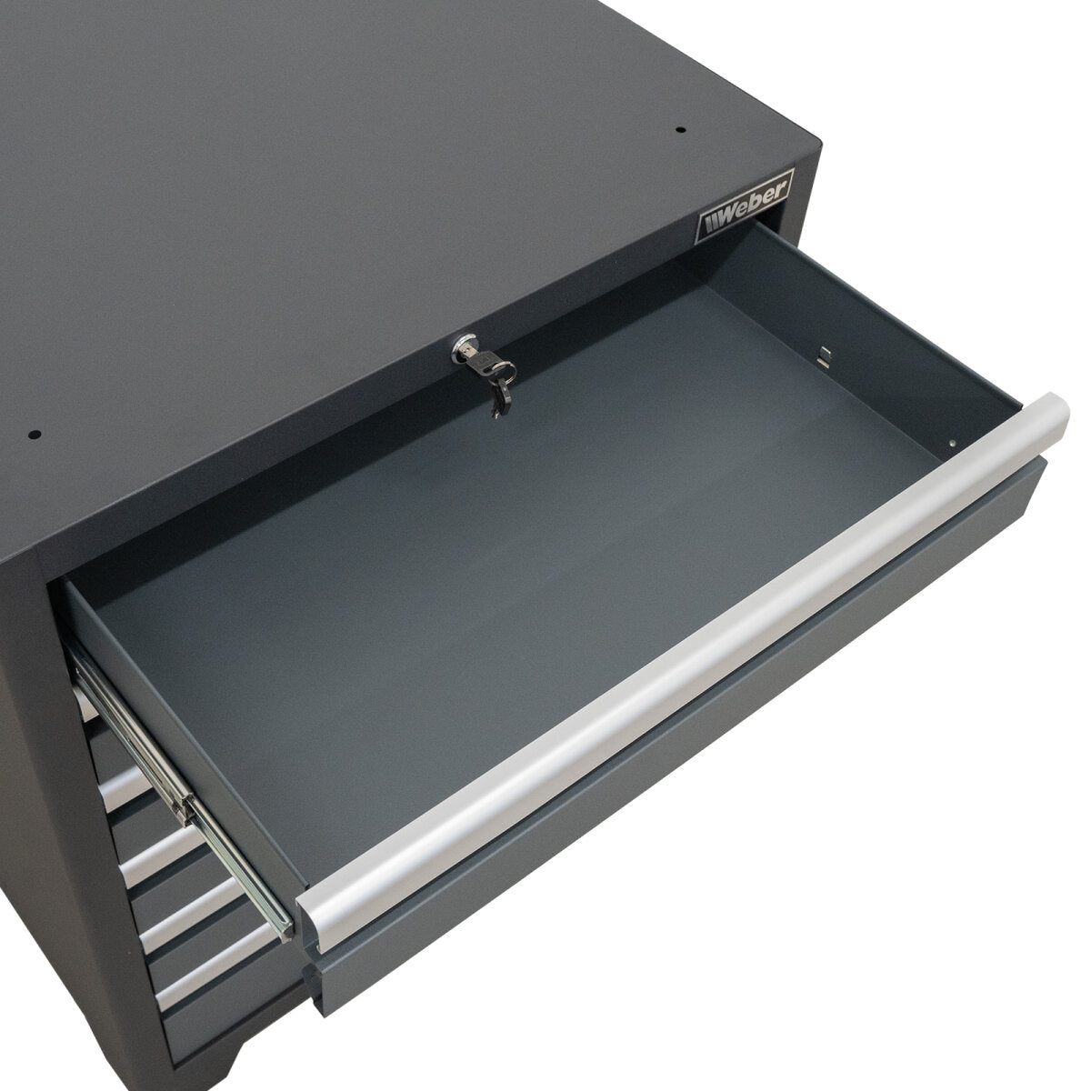 Professional Tool Cabinet series 610 with 6 drawers, gray