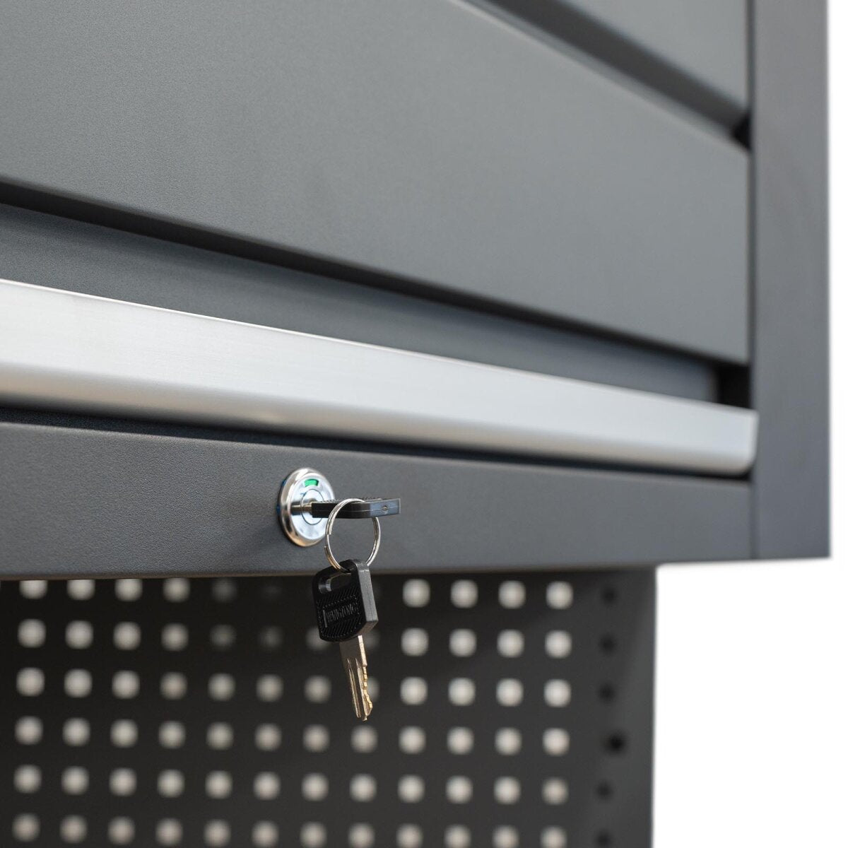 Professional corner cabinet system series 610 gray