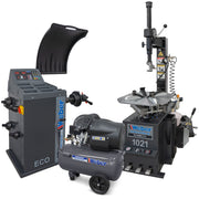 Weber Tire Machine 1021 ECO + Wheel Balancer + 50L Compressor 230V - Complete Workshop Package
