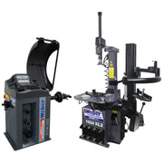 Car Tire Changer Weber 1024-XL-2HP and Wheel Balancer Weber STW-202 incl. mounting arm right