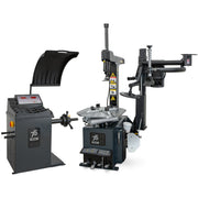 Car Tire Changer Weber STM-75 and Wheel Balancer Weber STW-75 including right-hand mounting arm
