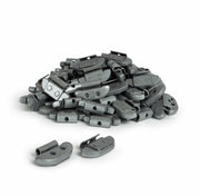 Wheel Weights 15g for Steel Rims – 100 pcs Box (Silver)
