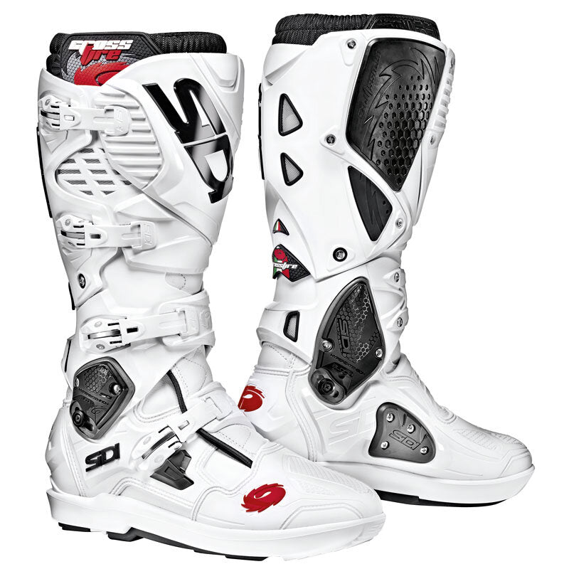 Sidi Crossfire 3 SRS boots, white