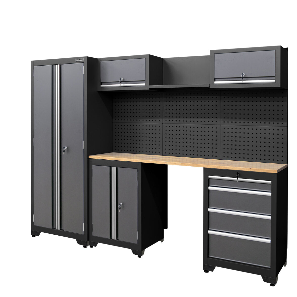 Weber Workshop Cabinet System 450 13 pcs - Full Workshop Storage System