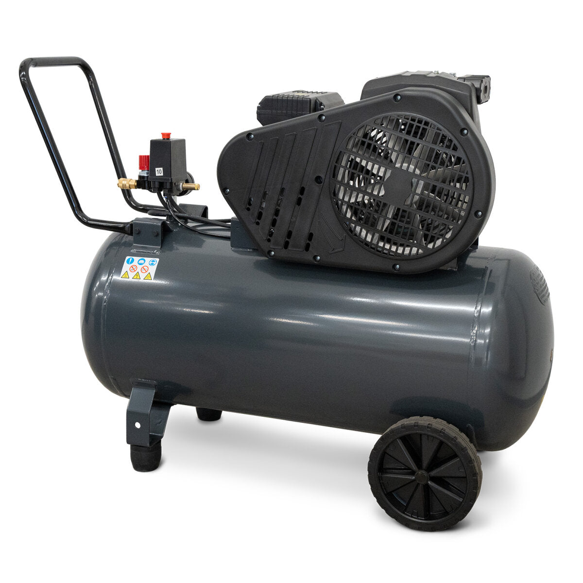 Weber Air Compressor 230V 10 Bar 100L - High Capacity Workshop Compressor