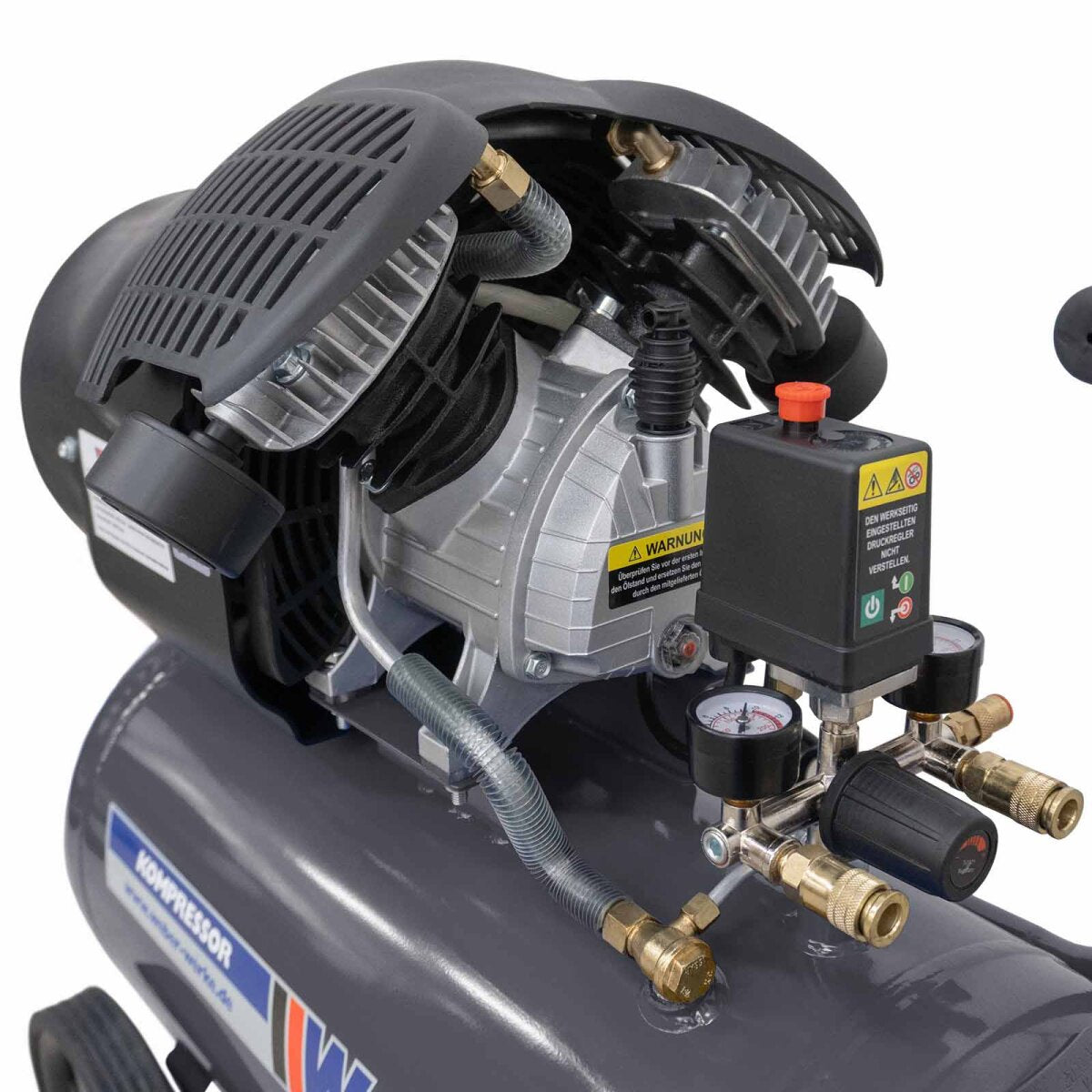 Weber Air Compressor 230V 10 Bar 50L - Compact Workshop Compressor
