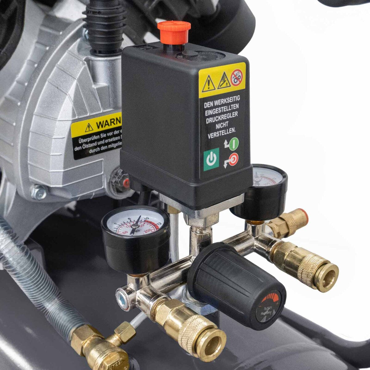 Weber Air Compressor 230V 10 Bar 50L - Compact Workshop Compressor