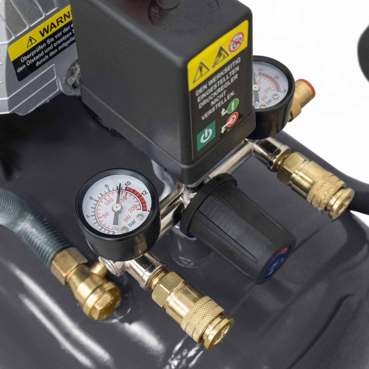 Weber Air Compressor 230V 10 Bar 50L - Compact Workshop Compressor