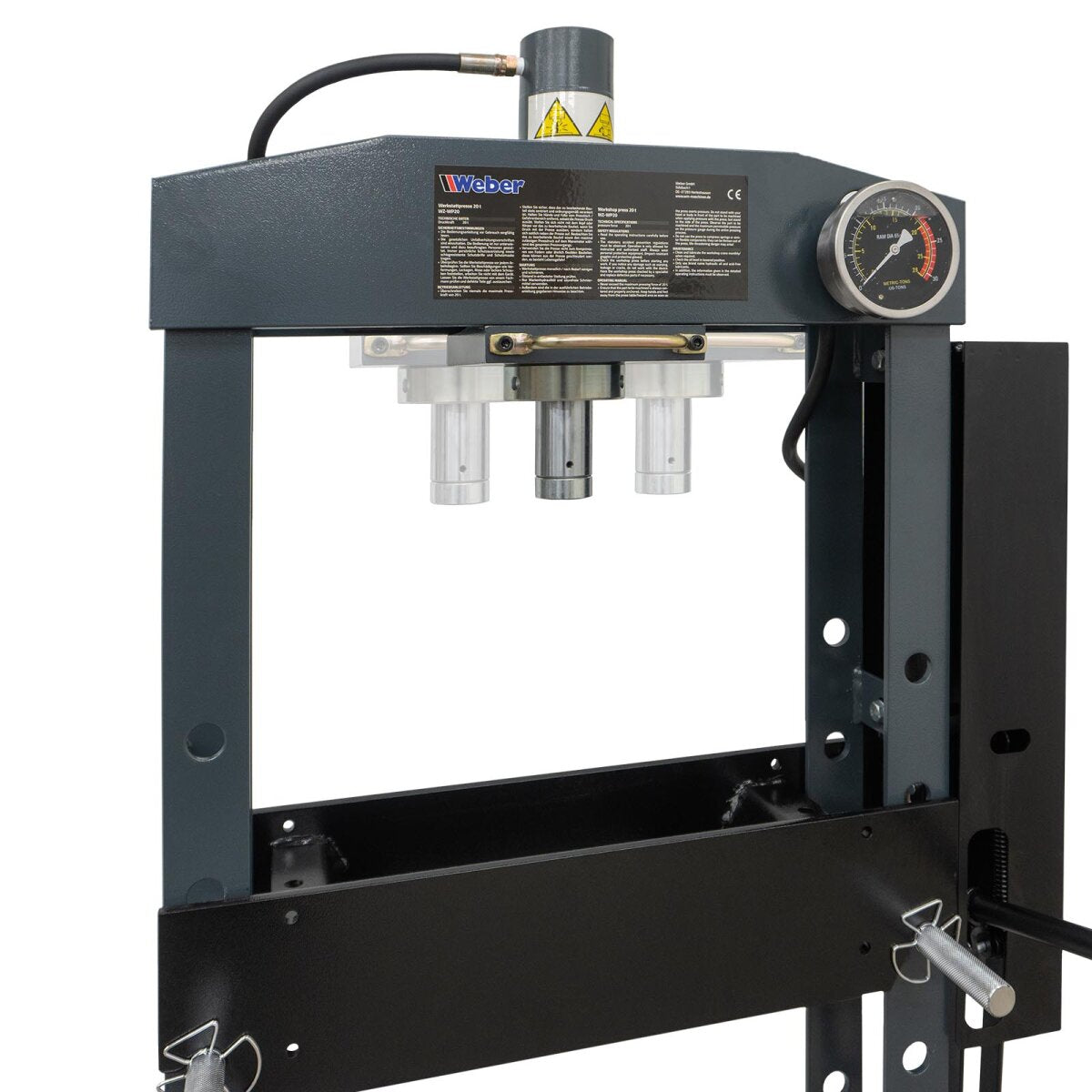 Weber Workshop Press 20 Ton - Hydraulic Press Heavy Duty