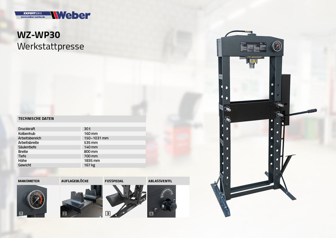 Workshop press WZ-WP30